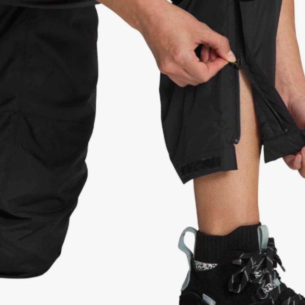The North Face Antora Rain Pants Women's Black Straight Leg Ski SGN1516 Small - Picture 4 of 11